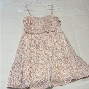 Pink Floral Sun Dress